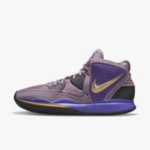 Nike Kyrie Infinity Men's Basketball Shoes Purple / Metal Gold | NK639YER